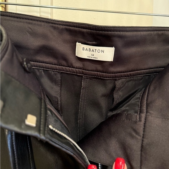 Artizia Babaton vegan leather gorgeous trousers - Picture 6 of 11